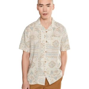 Pendleton Aloha Linen Camp Shirt Short Sleeve