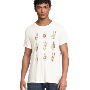John Varvatos Multi Peace Hand Tee KG4261Z4