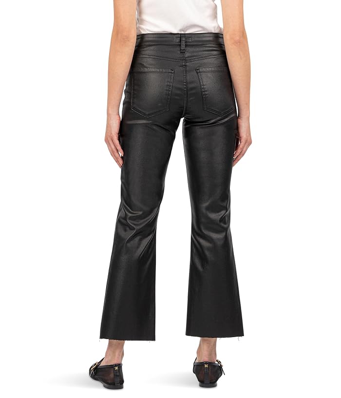 KUT from the Kloth Kelsey High Rise Ankle Flare with Raw Hem - Image 3
