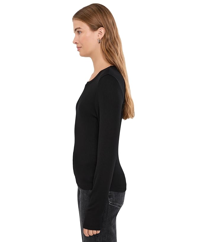 Michael Stars Finn Cropped Crew Neck - Image 3