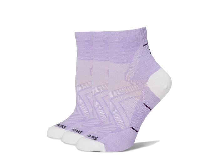 Smartwool Run Zero Cushion Ankle Socks 3-Pack