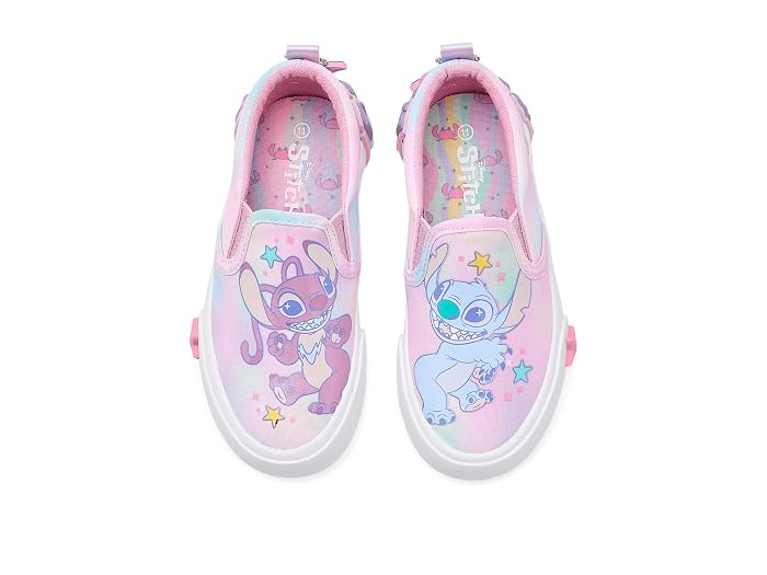 Ground Up Youth Girls Stitch And Angel Low Top Slip On (Little Kid) - Image 2