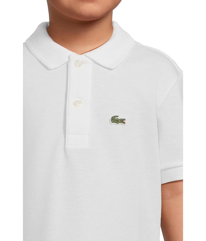 Lacoste Kids Monochrome Pique Polo Shirt - Image 3