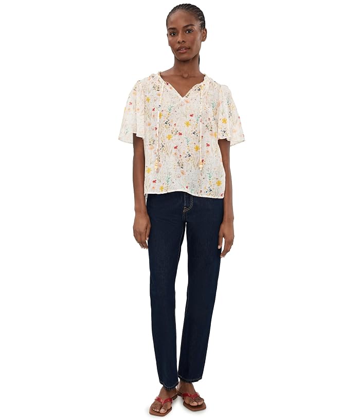 Vince Camuto Tie Neck Pincess Sleeve Blouse - Image 2