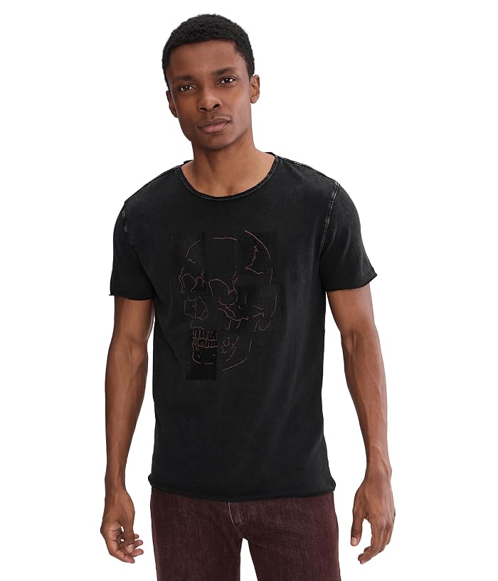 John Varvatos Skull Tiles Graphic T-Shirt KG7335S26