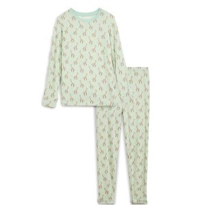 Kickee Pants Kids Print Long Sleeve Pajama Set (Big Kid)