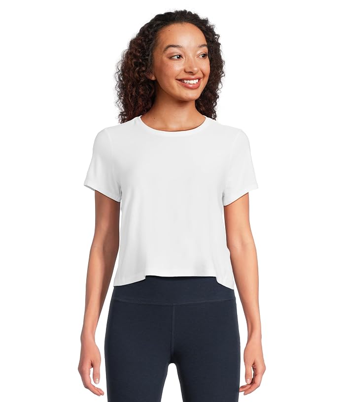 Beyond Yoga Featherweight Supreme Cropped Tee