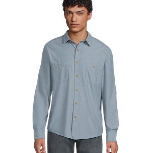 UNTUCKit Long Sleeve Hemsworth Flannel Shirt