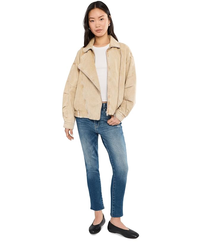 KUT from the Kloth Reese High Rise Fab Ab Straight Leg In Relieve - Image 2