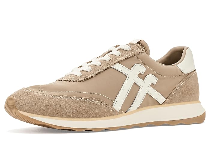 FitFlop Retro-Q FF Metallic-Fabric/Suede Sneakers