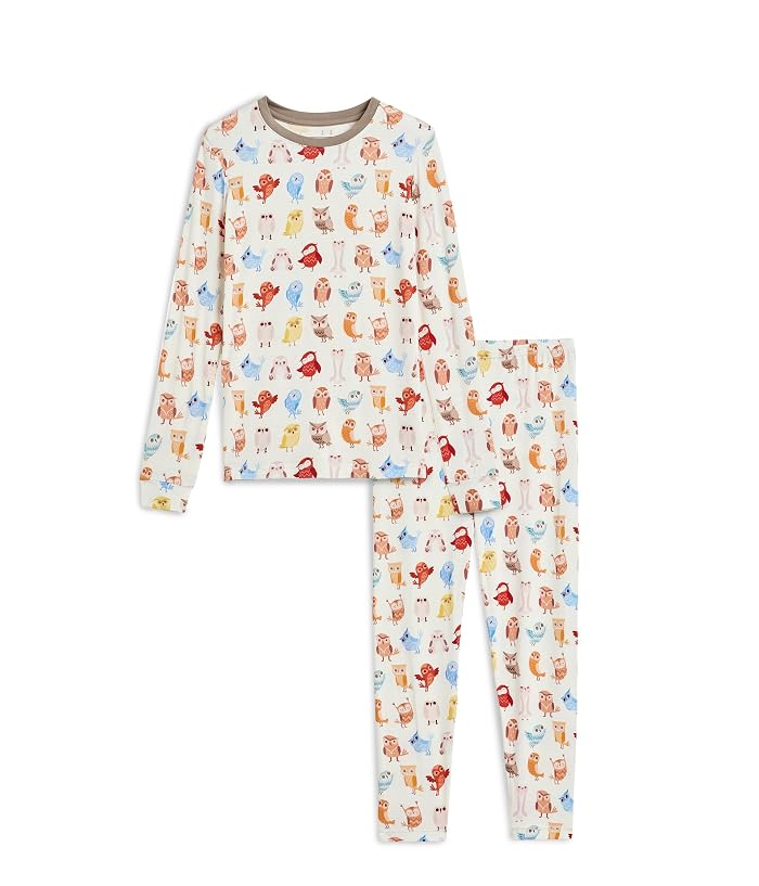 Kickee Pants Kids Print Long Sleeve Pajama Set (Toddler/Little Kids/Big Kids) - Image 4