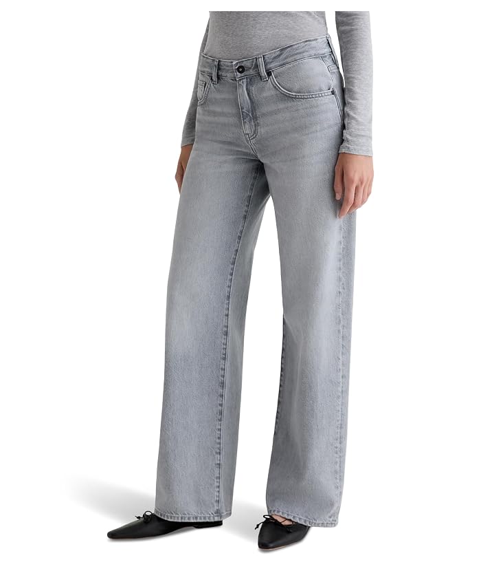 AG Jeans Adria Low Rise Baggy Wide Leg In Al Fresco - Image 2