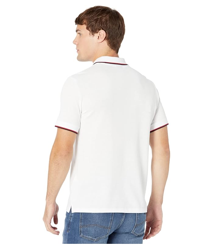 Armani Exchange Slim Fit Pique Logo Polo - Image 2