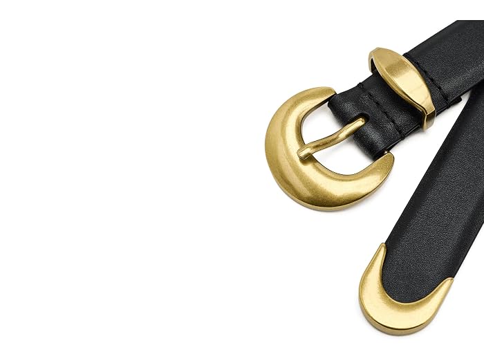 Madewell Domed-Buckle Wide Belt in Leather - Image 3