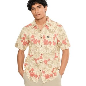 Quiksilver Jetty Bloom Classic Stretch Short Sleeve Woven