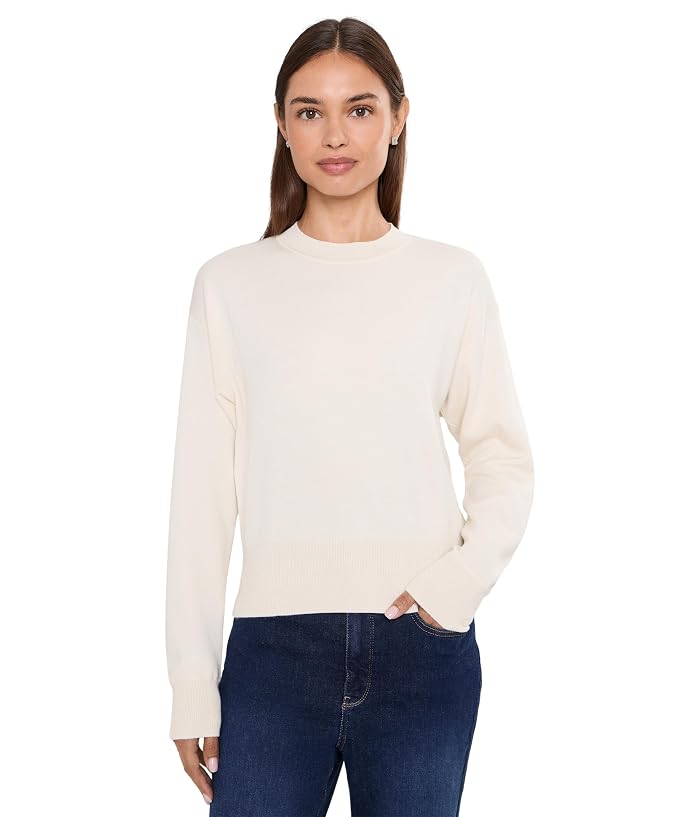 Madewell Relaxed Crewneck Sweater in Merino-Silk Blend