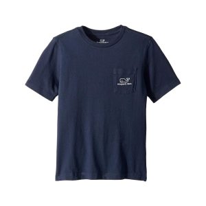 Vineyard Vines Kids Short Sleeve Vintage Whale Pocket T-Shirt (Toddler/Little Kid/Big Kid)