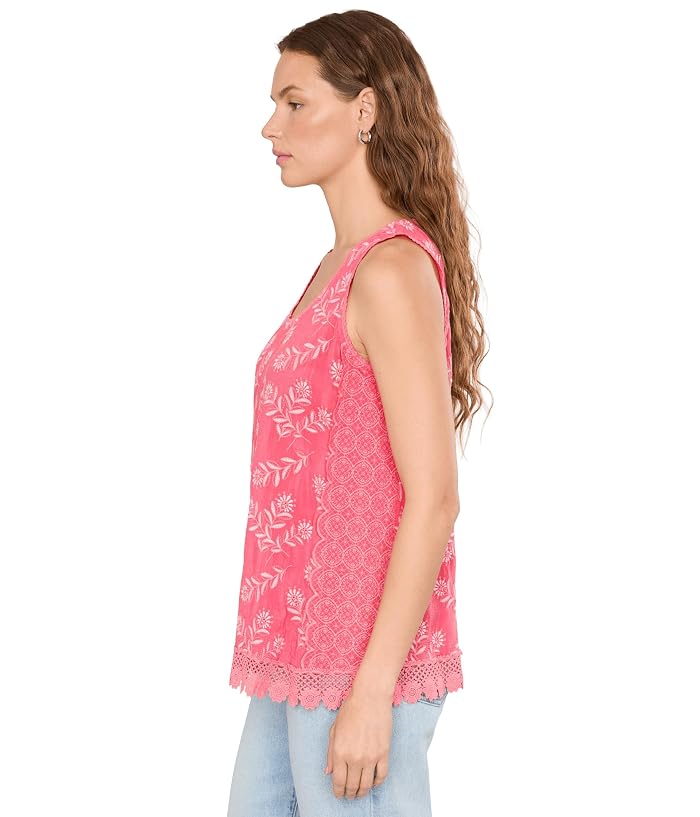Johnny Was Wayne Tank - Tossed Floral - Image 3