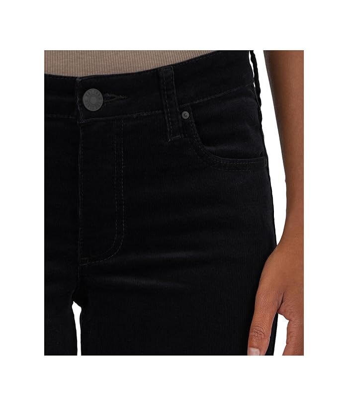 KUT from the Kloth Natalie Corduroy Bootcut in Black - Image 4
