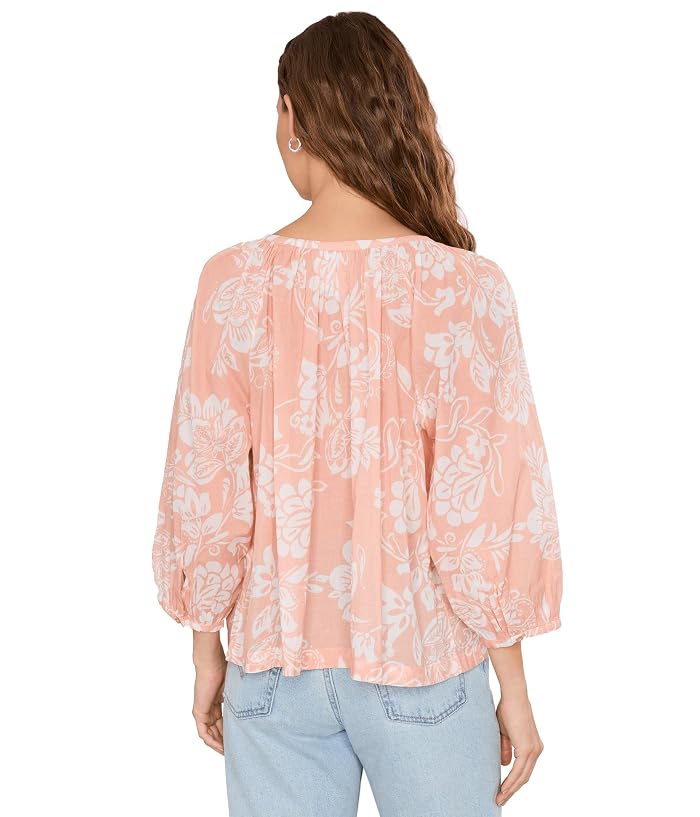 Johnny Was Michaella Peasant Blouse - Sorrento Sunshine - Image 4