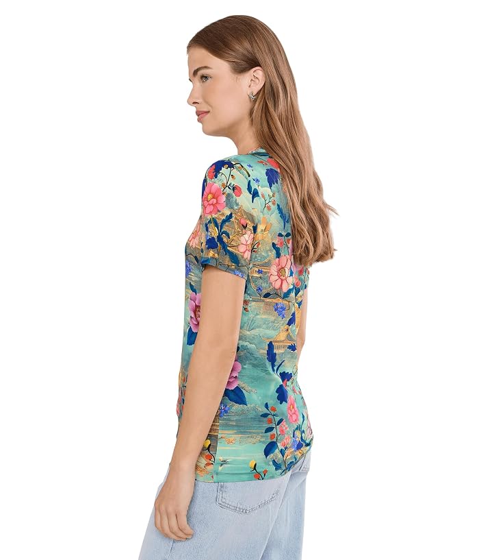 Johnny Was The Janie Favorite Short Sleeve Crew Neck Tee - Image 3