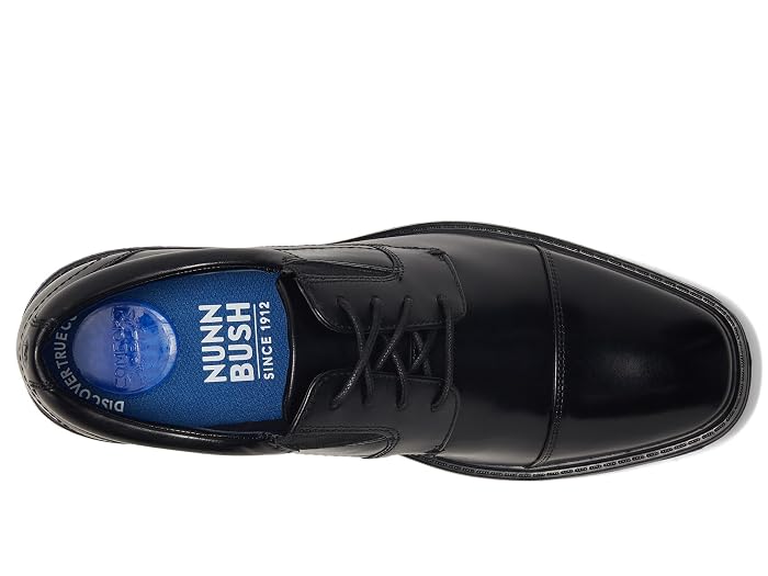Nunn Bush Stark Cap Toe Oxford Leather Business Formal Derby Dress Casual Lace-Up - Image 2