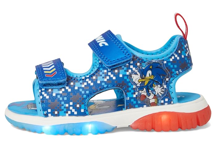 Josmo Sonic The Hedgehog Lighted Sandals (Toddler/Little Kid) - Image 4