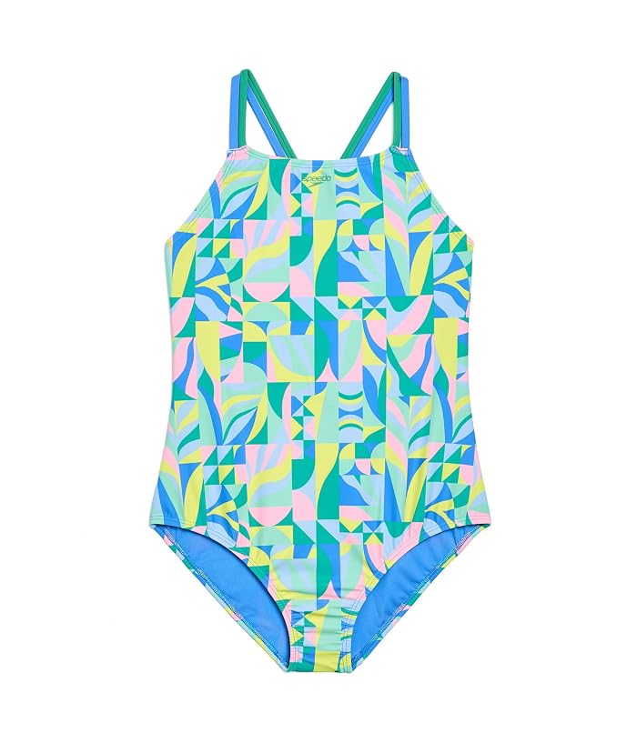 Speedo Kids Swimsuit One-Piece Thin Straps (Big Kid)