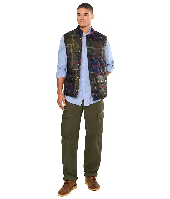 Barbour Icons Tartan Lowerdale Quilted Gilet - Image 2