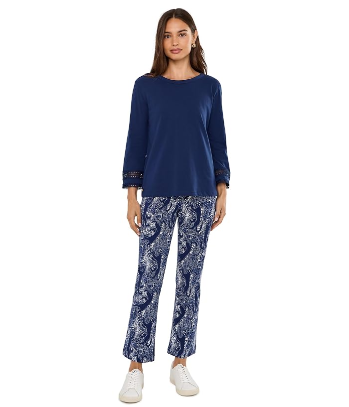 Lilly Pulitzer Corso Kick Flare Pants UPF 50+ - Image 2