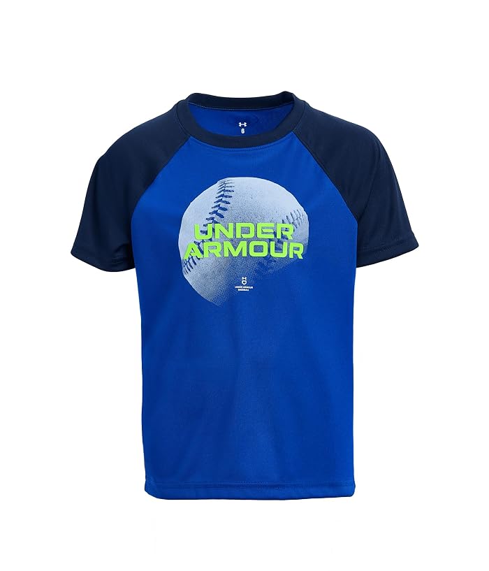 Under Armour Kids Baseball Tech Raglan Short Sleeve (Little Kid) - Image 4