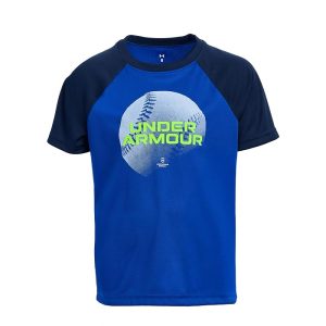 Under Armour Kids Baseball Tech Raglan Short Sleeve (Little Kid)