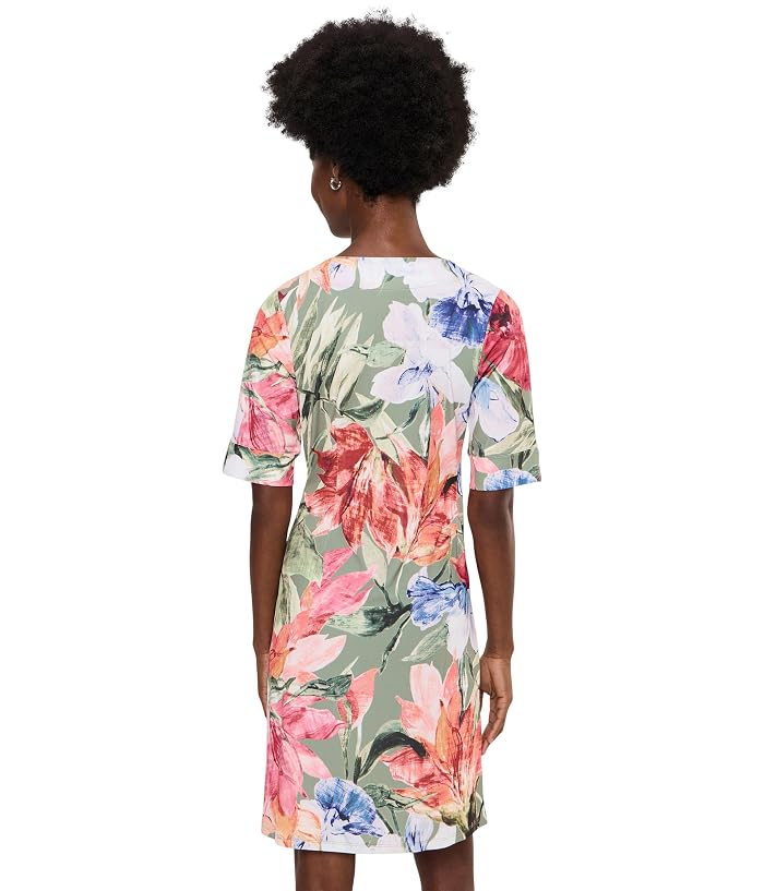 Tommy Bahama Carmela Island Bloom Elbow Sleeve Dress - Image 4