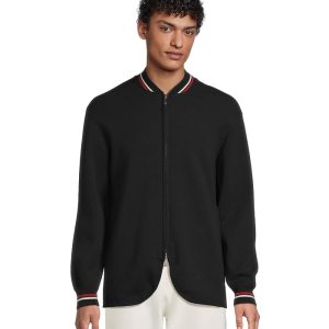 Armani Exchange Full Zip Knit Cardigan