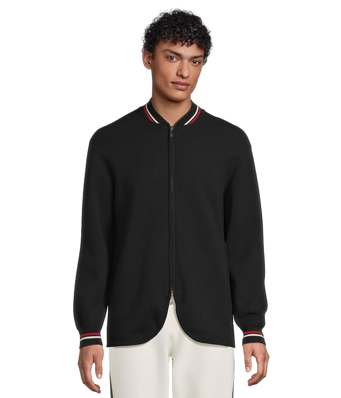 Armani Exchange Full Zip Knit Cardigan