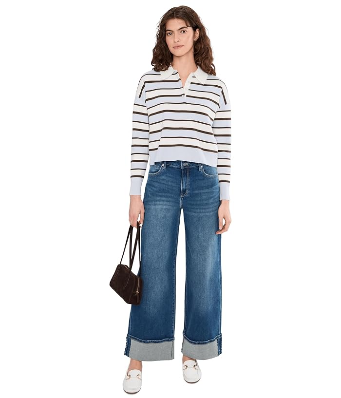 525 america Seraphina Cropped Rugby Pullover - Image 2