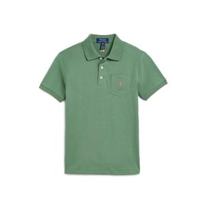 Polo Ralph Lauren Kids Cotton Jersey Pocket Polo Shirt (Big Kid)