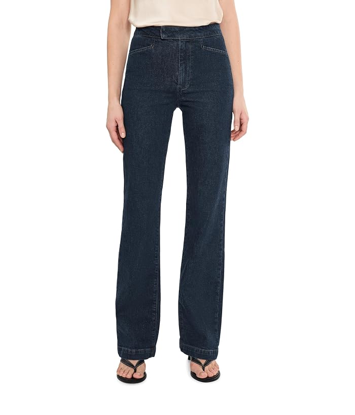 Paige Stevie Bootcut Trousers Jolene Pockets in Ballast