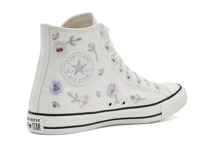 Converse Chuck Taylor All Star Sequin Flowers High-Top Sneakers - Image 3