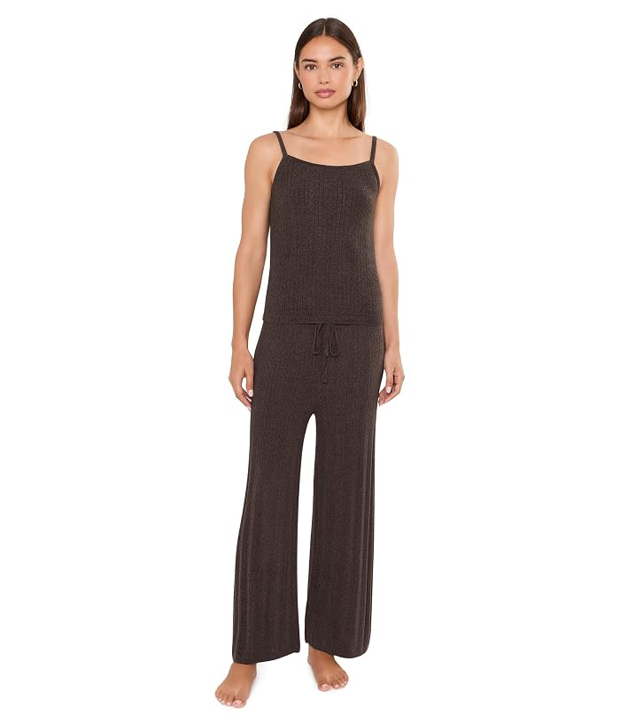 Barefoot Dreams Cozychic Ultra Lite® Pointelle Tank - Image 2