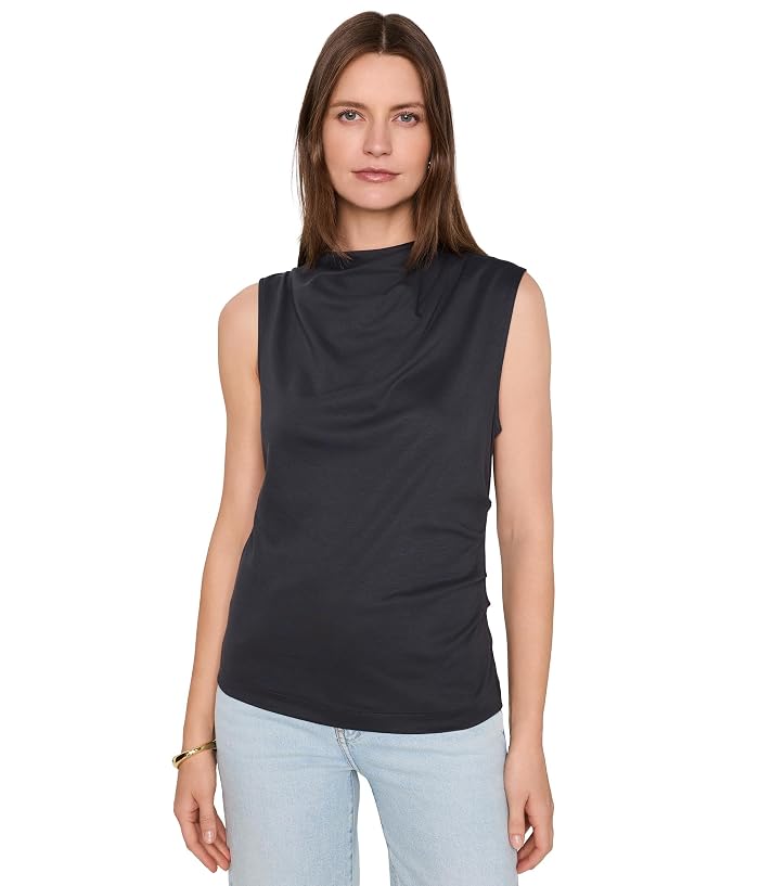 Vince Sleeveless Draped Top