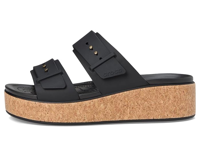 Crocs Brooklyn Cork Buckle Sandals - Image 4