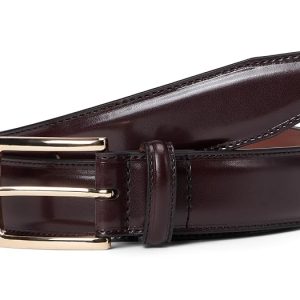 Johnston & Murphy Burnished Leather W/ Brass Buckle