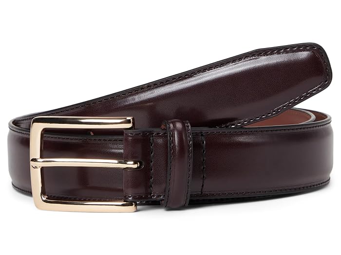 Johnston & Murphy Burnished Leather W/ Brass Buckle