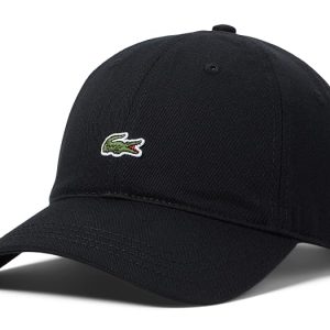 Lacoste Cotton Croc Logo Cap