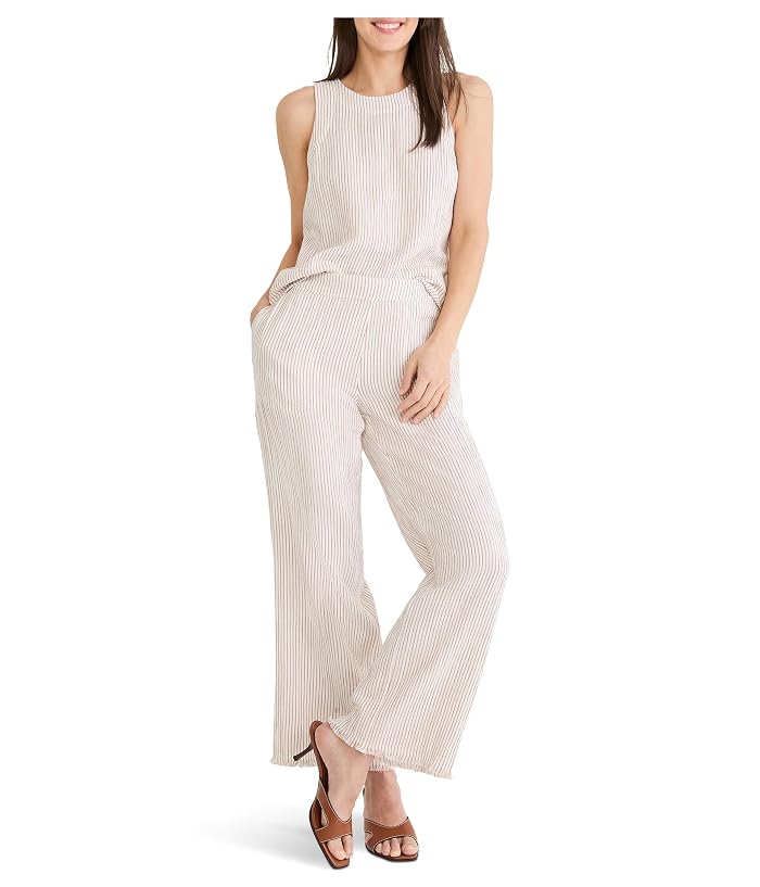 NIC+ZOE Pinstripe Gauze Pop On Tank - Image 2