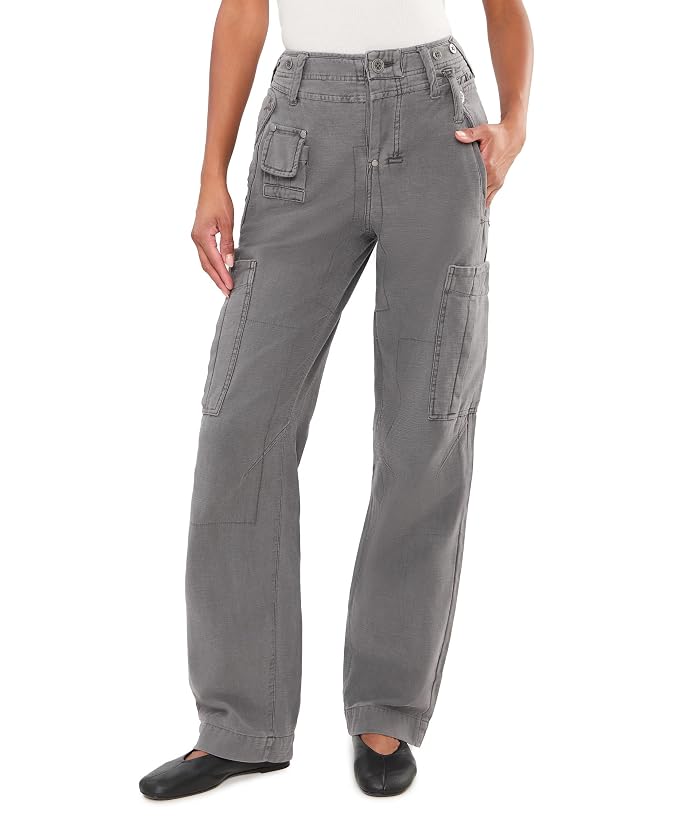 Free People Tight Fuse Slim Utility Trousers