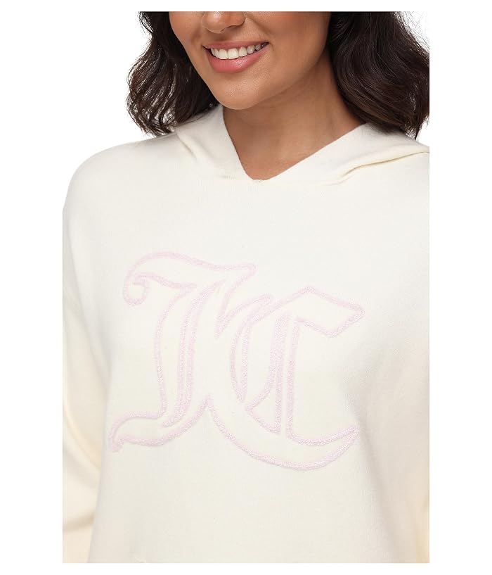 Juicy Couture Drop Shoulder Hoodie With Jc Embroidery - Image 3