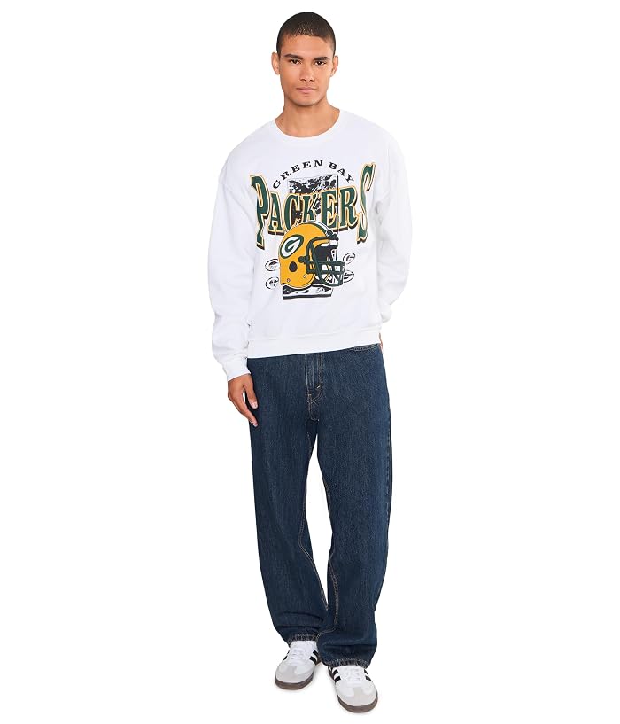 Junk Food Clothing NFL Green Bay Packers Conversion Crew Fleece - Image 2