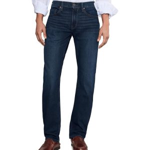 Paige Federal 32" Transcend Slim Straight Fit Jeans In Russ